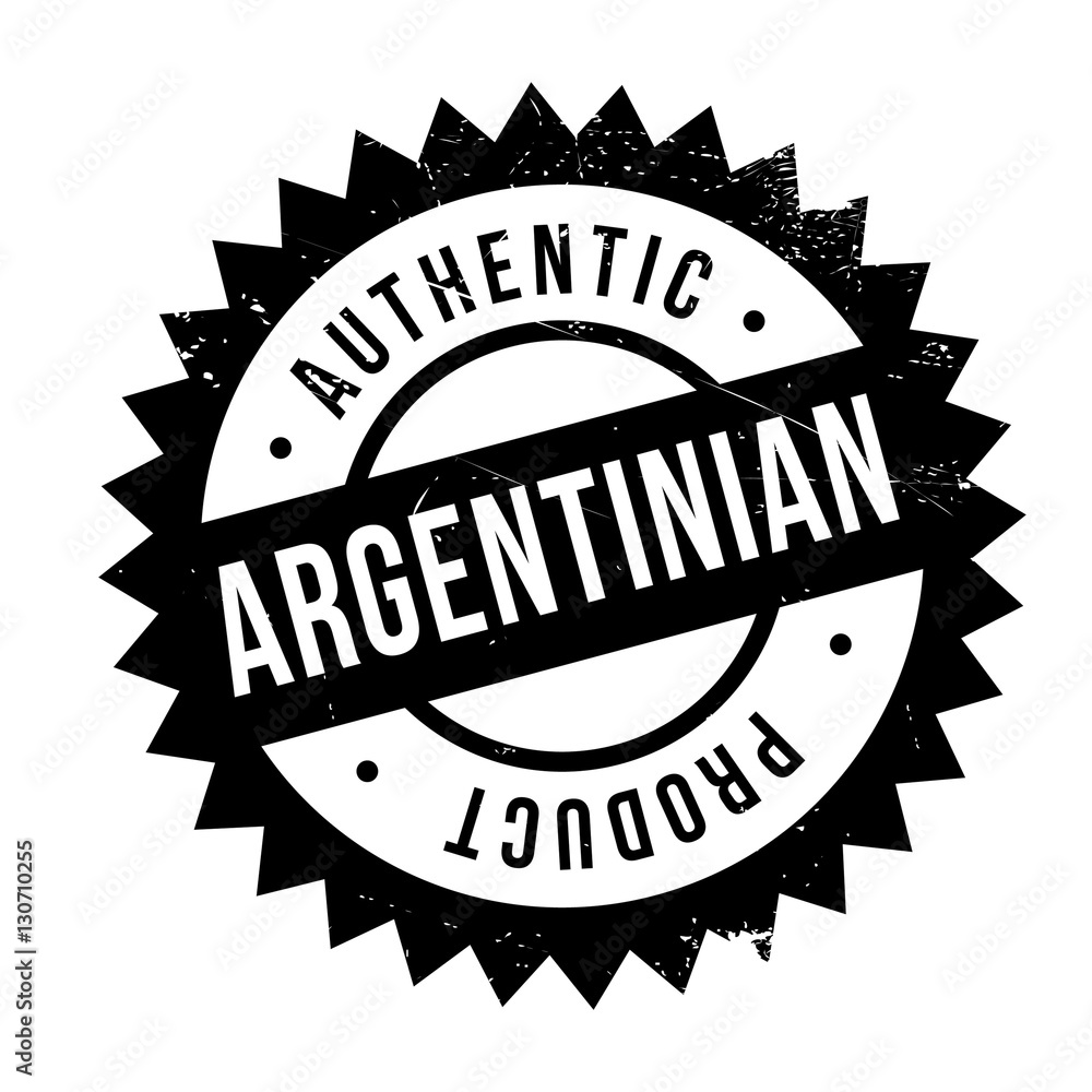 Authentic argentinian product stamp. Grunge design with dust scratches. Effects can be easily removed for a clean, crisp look. Color is easily changed. Authentic argentinian product stamp. Grunge design with dust scratches. Effects can be easily removed for a clean, crisp look. Color is easily changed.