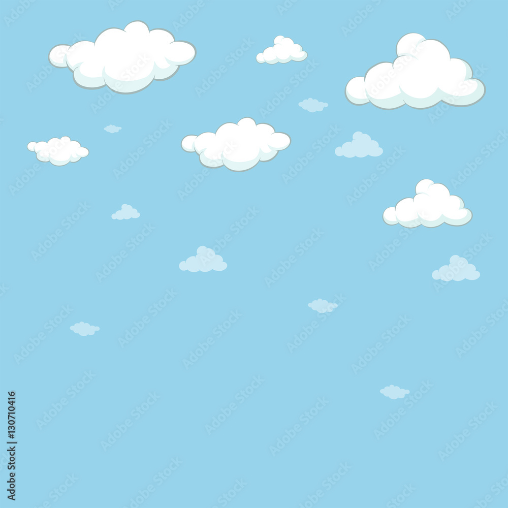 Background template with blue sky Background template with blue sky