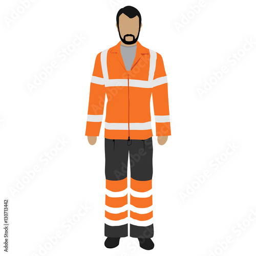 Worker uniform vector