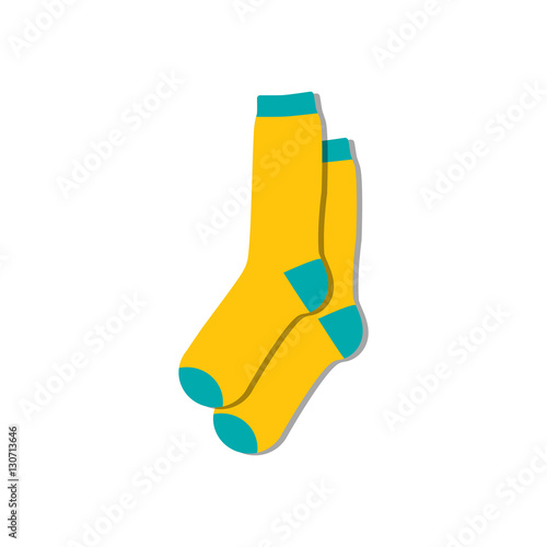 Socks pair vector