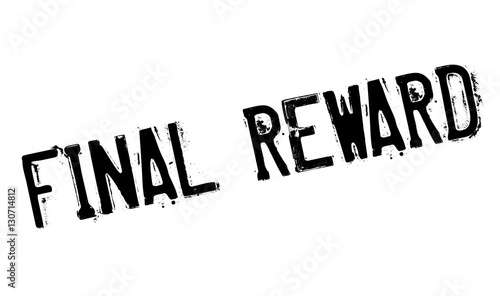 Final Reward rubber stamp