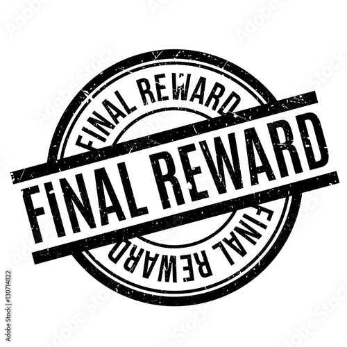 Final Reward rubber stamp