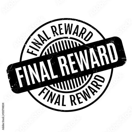 Final Reward rubber stamp