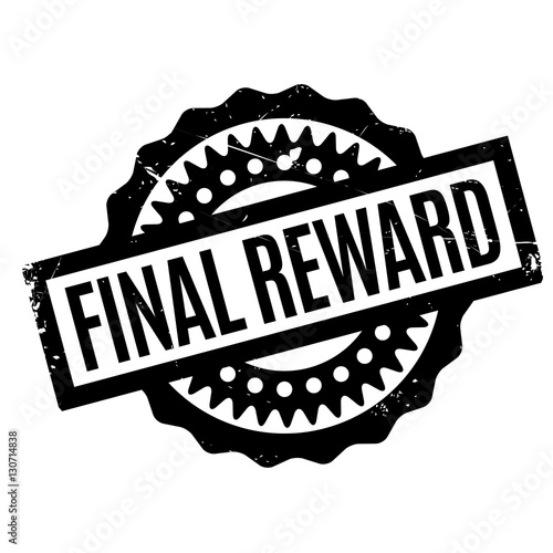 Final Reward rubber stamp