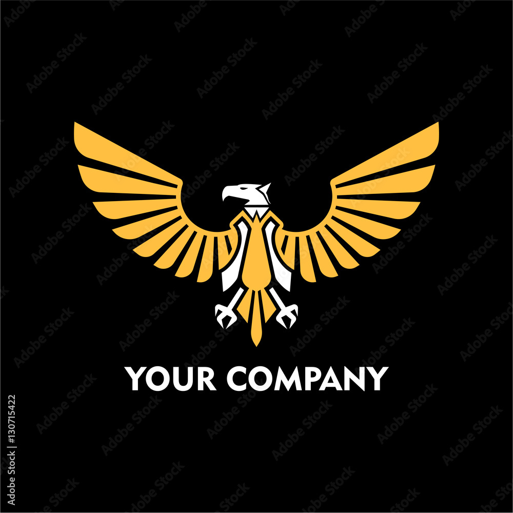Obraz premium Creative Wings Company Logo