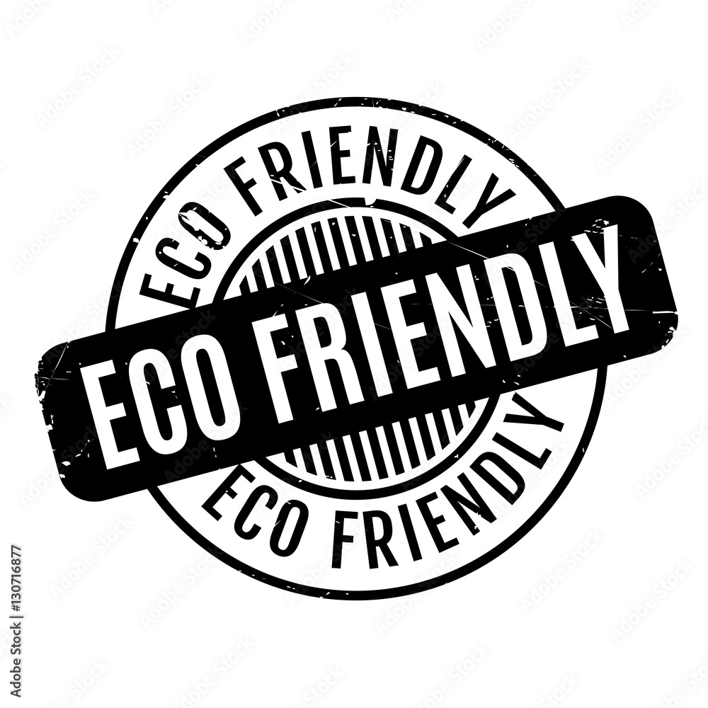 Eco Friendly rubber stamp