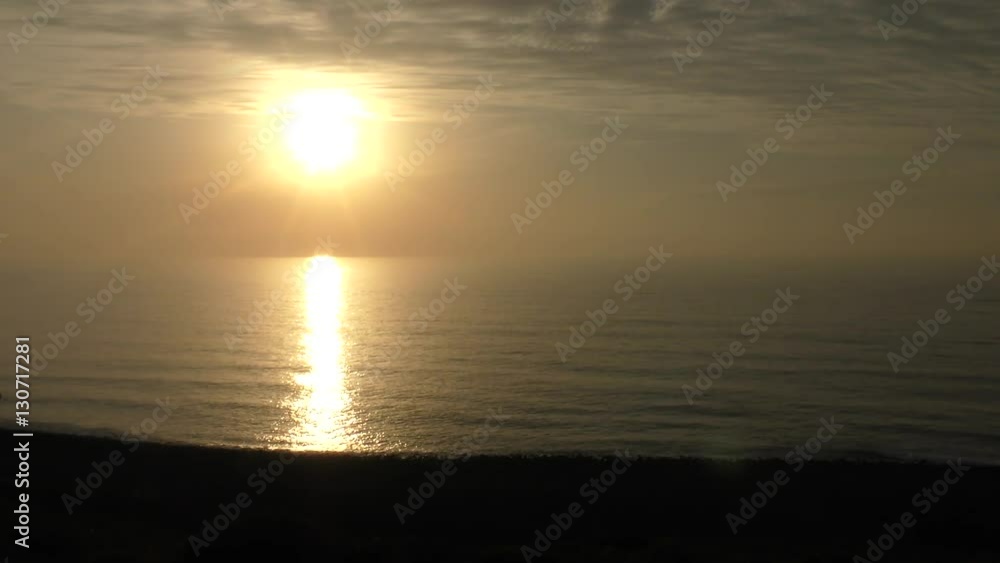 生月島から西の海と太陽