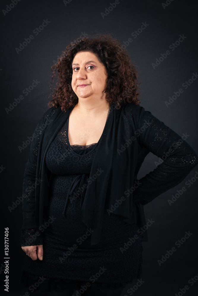 Beautiful woman doing different expressions in different sets of clothes: surprise Beautiful woman doing different expressions in different sets of clothes: surprise