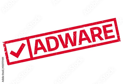 Adware rubber stamp