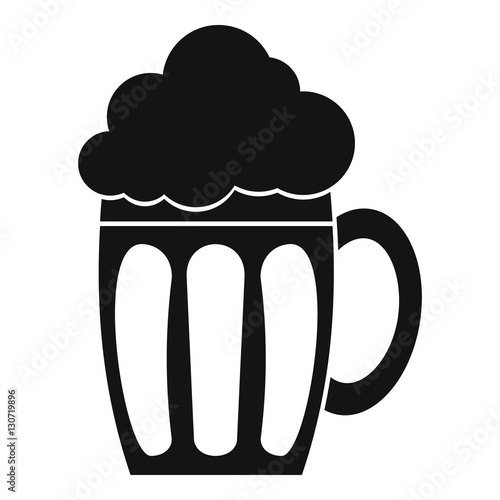 Beer icon. Simple illustration of beer vector icon for web