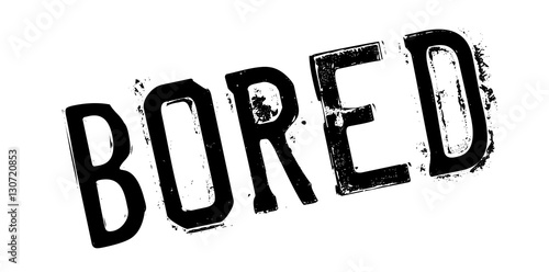 Bored rubber stamp