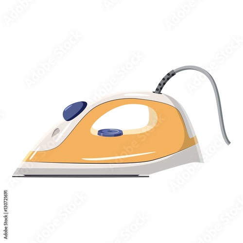 Iron icon. Cartoon illustration of iron vector icon for web