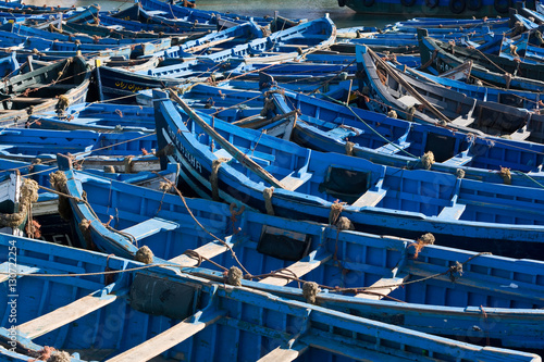 Fishing boats at Essaouira © Laurens