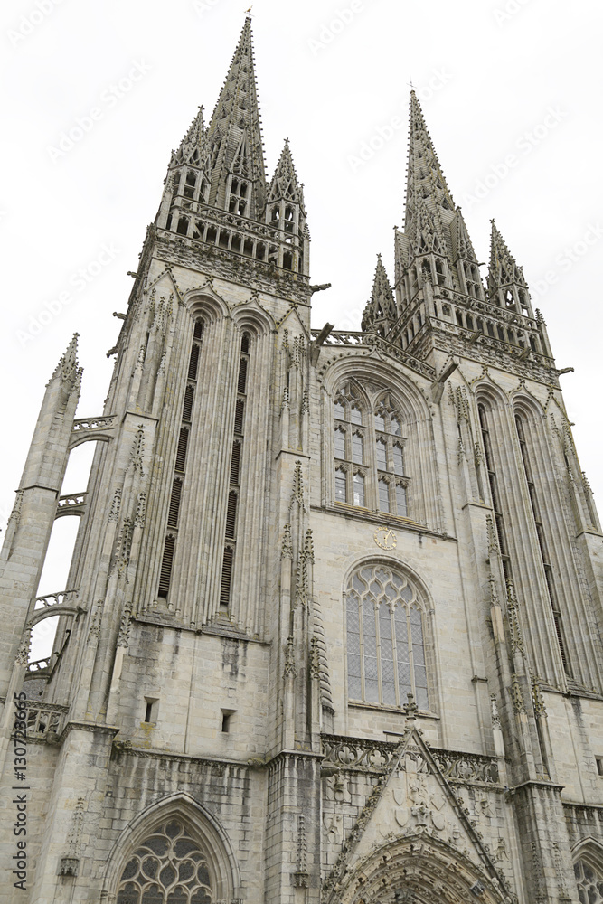 Quimper Cathedral, Brittany, France