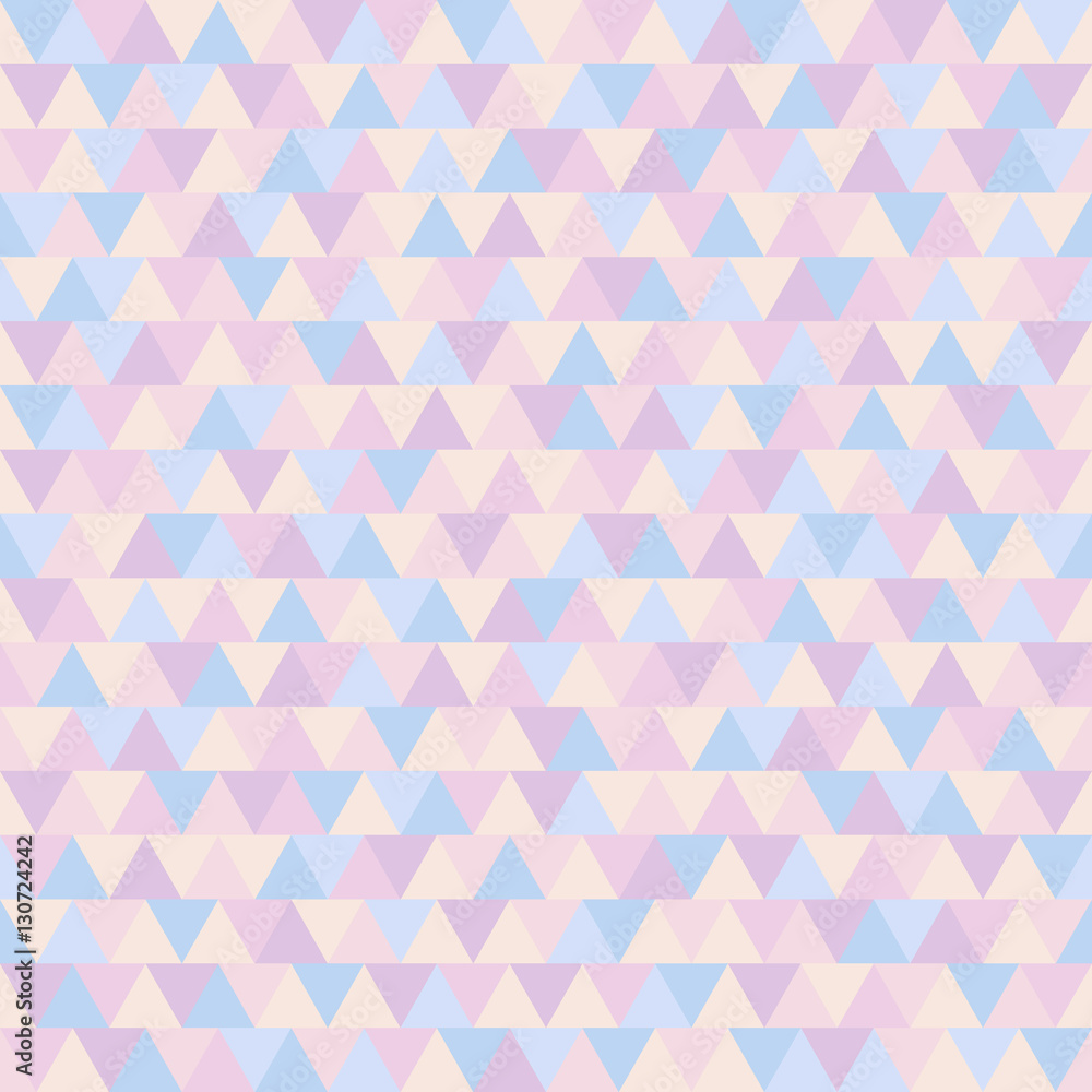 Christmas triangle pattern, purple and blue geometric winter background Christmas triangle pattern, purple and blue geometric winter background