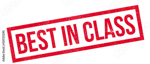 Best In Class rubber stamp. Grunge design with dust scratches. Effects can be easily removed for a clean, crisp look. Color is easily changed.