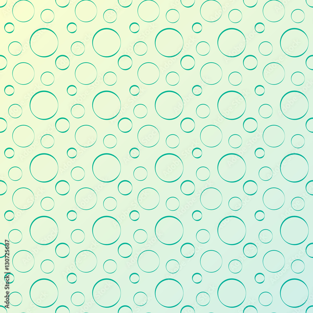 Abstract seamless circle pattern background. Vector illustration