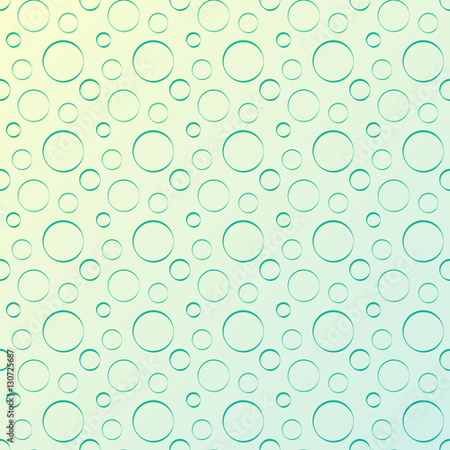 Abstract seamless circle pattern background. Vector illustration