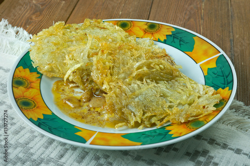 Jewish latke photo