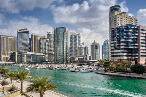 Dubai marina in the UAE © gb27photo