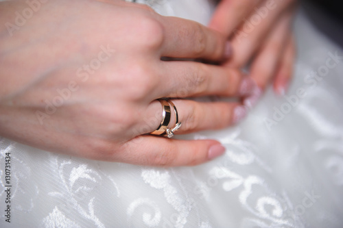 Bride wedding details - jewelry bride