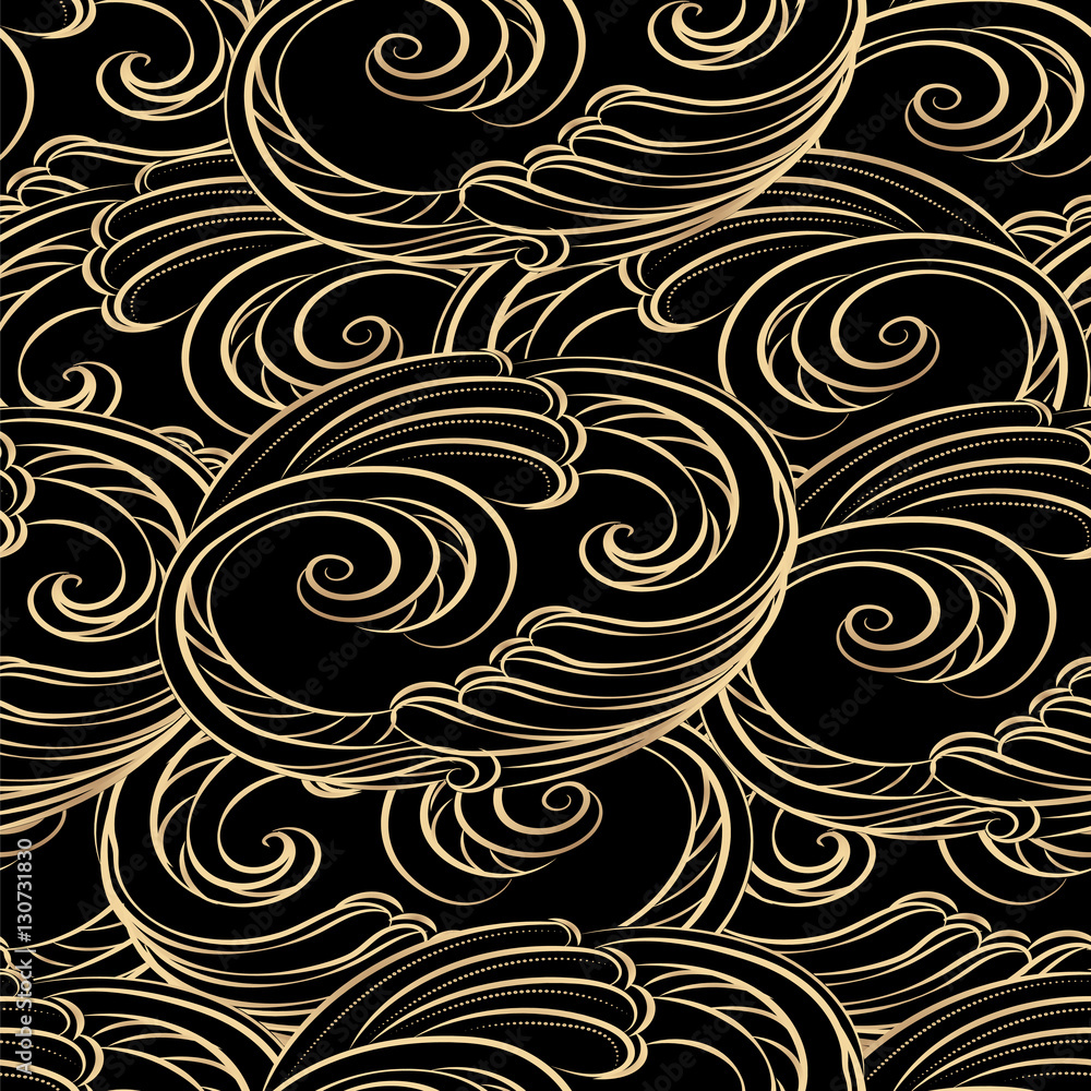 Fototapeta premium gold pattern 3