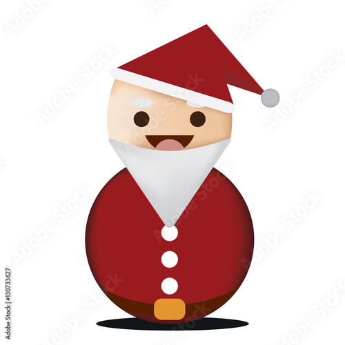 Santa Claus with isolate Background