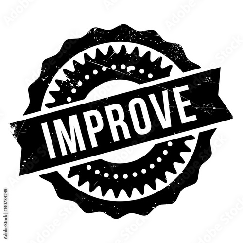 Improve stamp. Grunge design with dust scratches. Effects can be easily removed for a clean, crisp look. Color is easily changed.