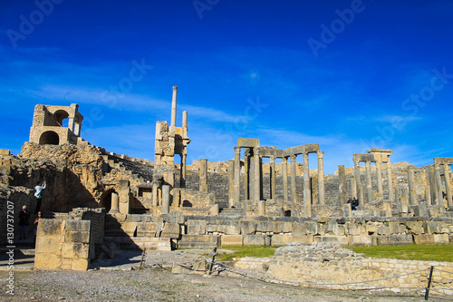 Dougga Roman City Ruins (Medina), Tunisia