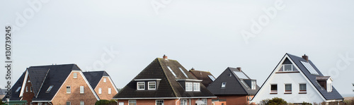 the roof of the house with nice window