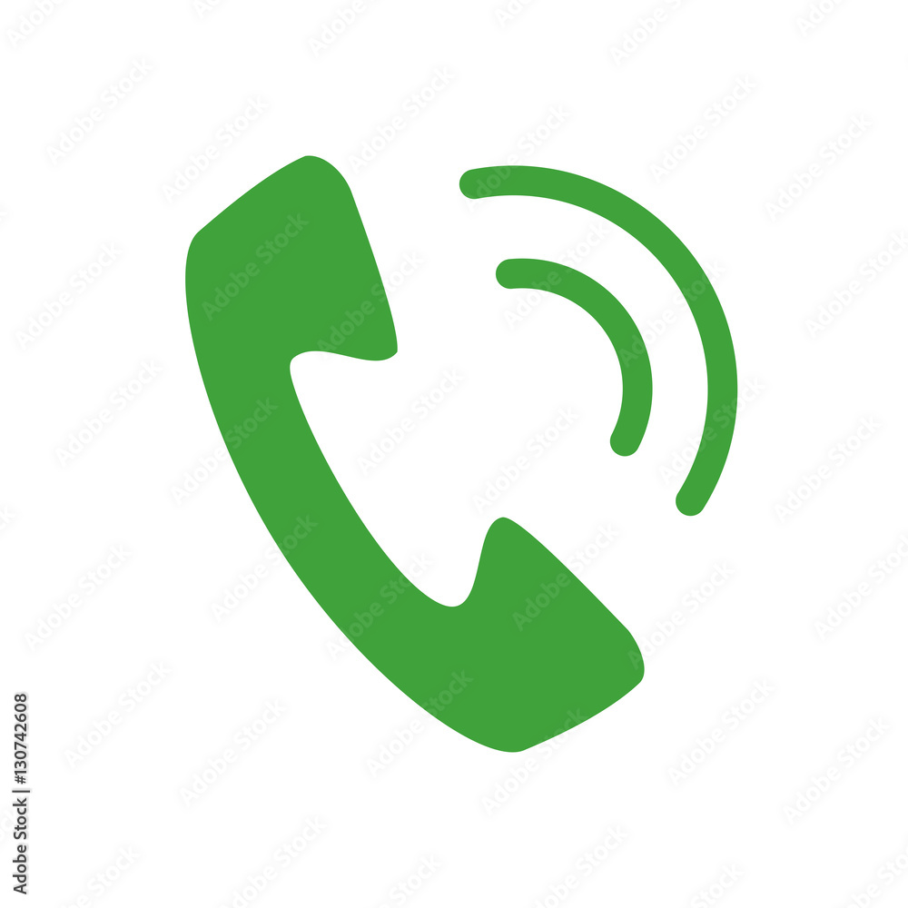 Phone icon isolated on white background . Vector Phone icon isolated on white background . Vector
