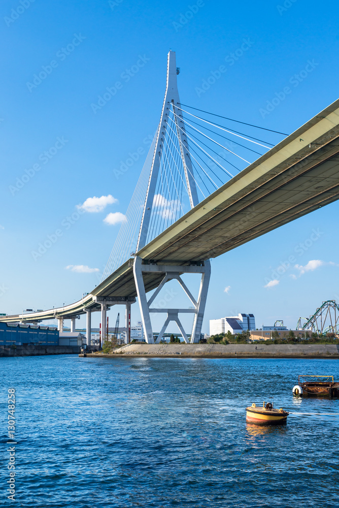 Obraz premium 大阪 天保山大橋