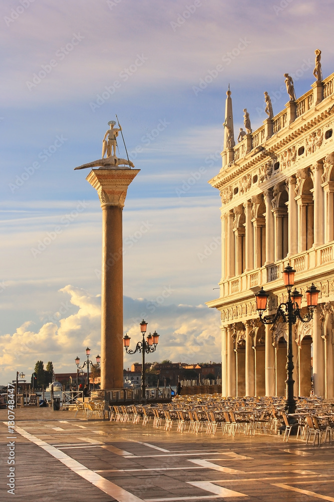 Obraz premium Piazzetta San Marco in Venice, Italy