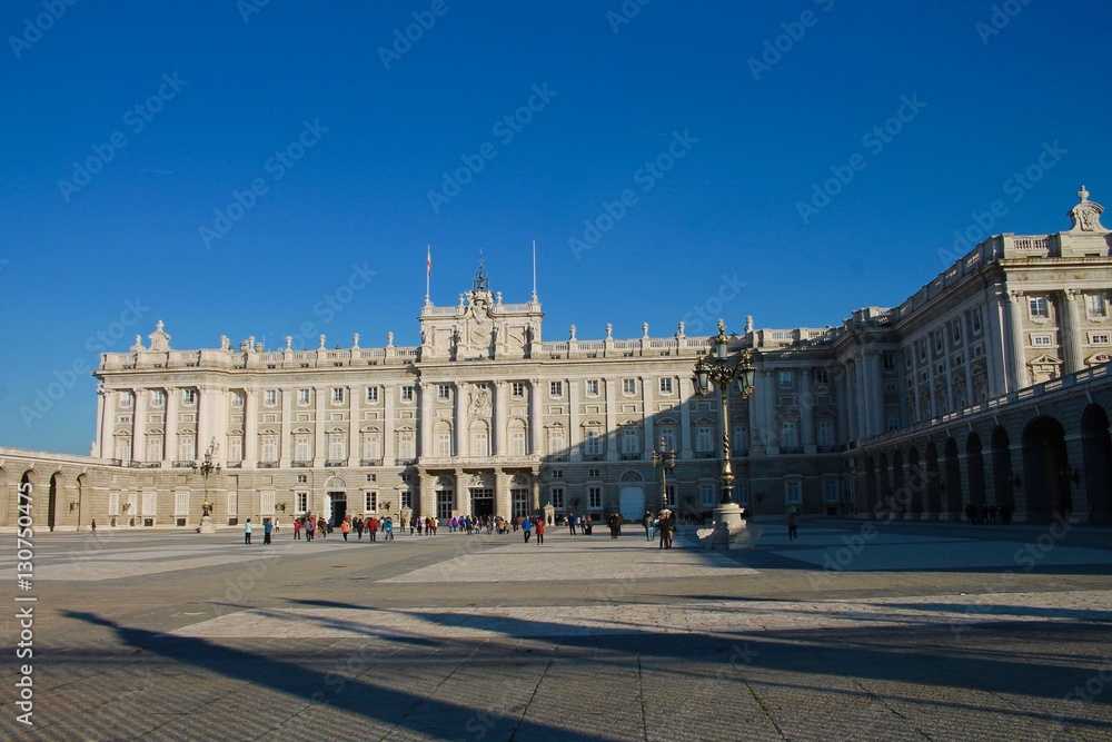 Palazzo Reale a Madrid, Spagna