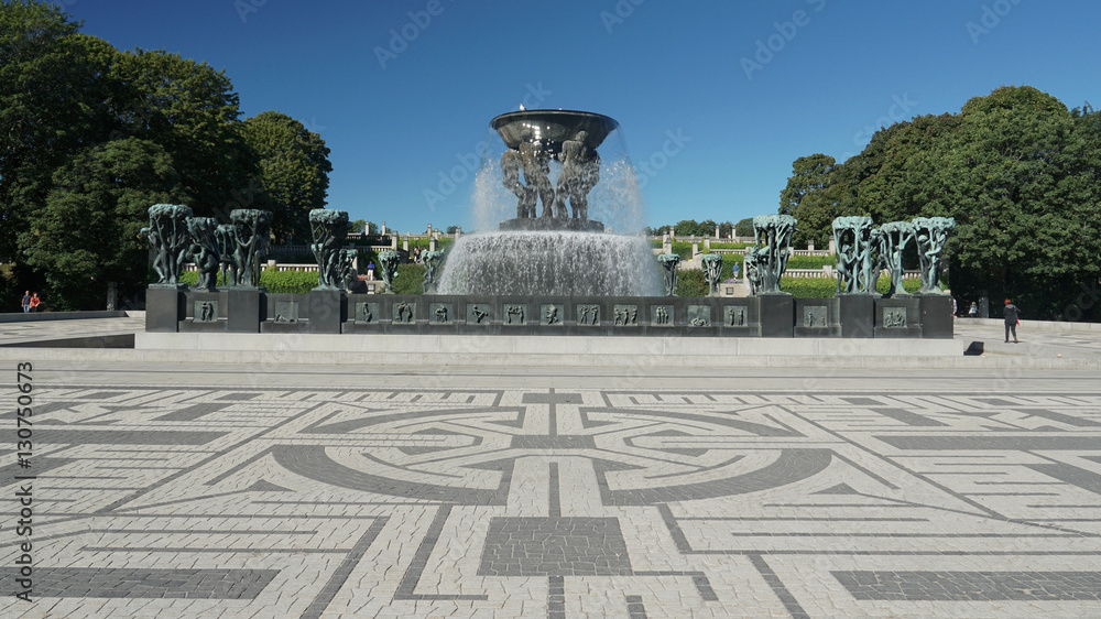 Obraz premium Vigeland Park