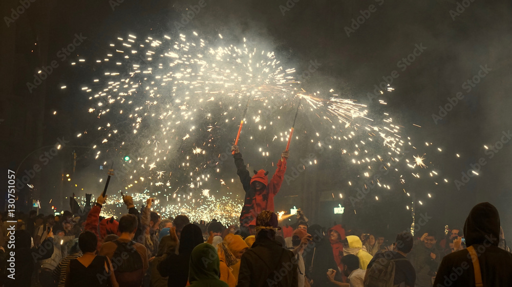 Obraz premium Mercè Festival Barcelona