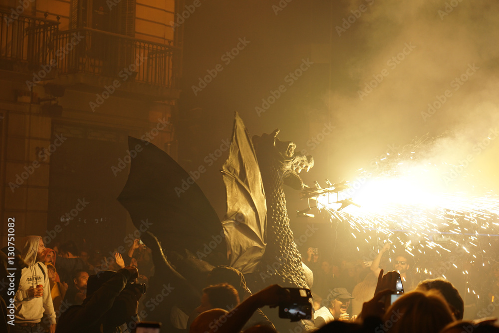 Obraz premium Mercè Festival Barcelona