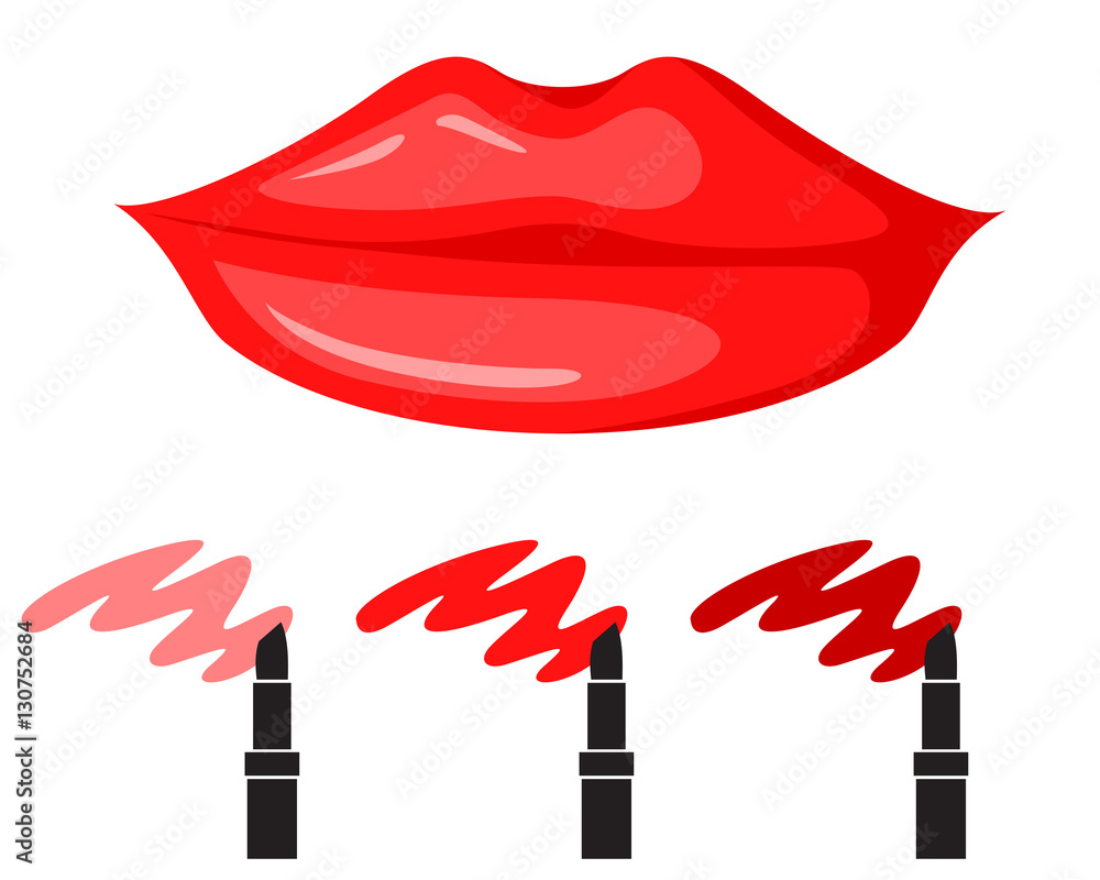 Lips makeup icon Lips makeup icon