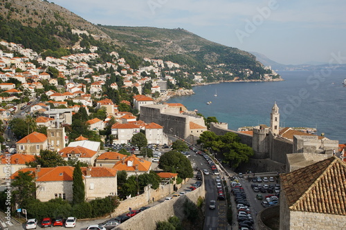 Ostseite des Stadtausganges von Dubrovnik