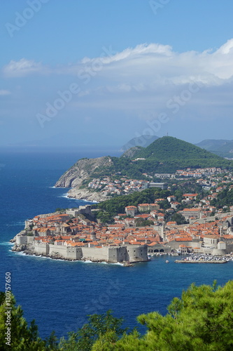 Luftaufnahme von Dubrovnik
