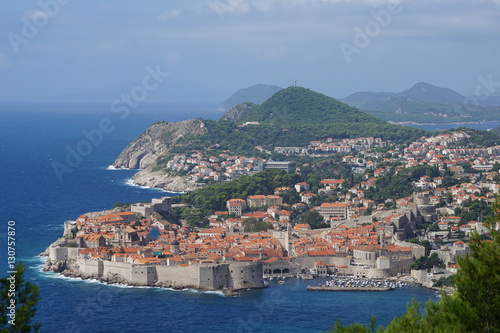 Luftaufnahme von Dubrovnik