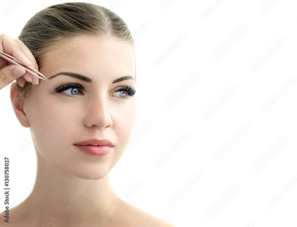 eyebrow correction eyebrow correction