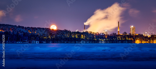 Konstfotografi Moonrise