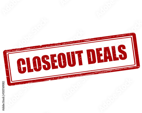 Closeout deals