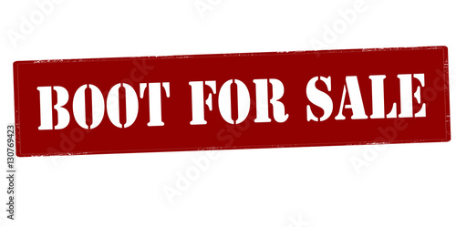 Boot for sale