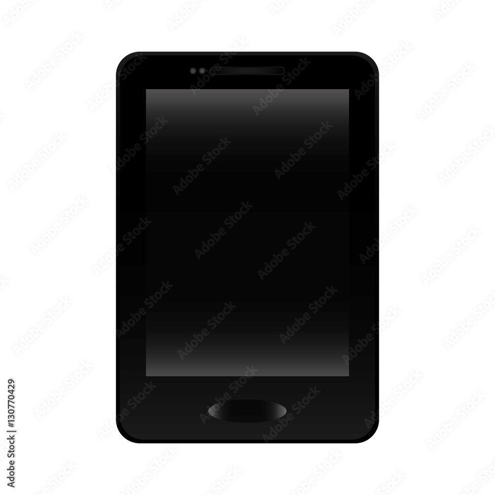 smartphone device icon over white background. vector illustration smartphone device icon over white background. vector illustration