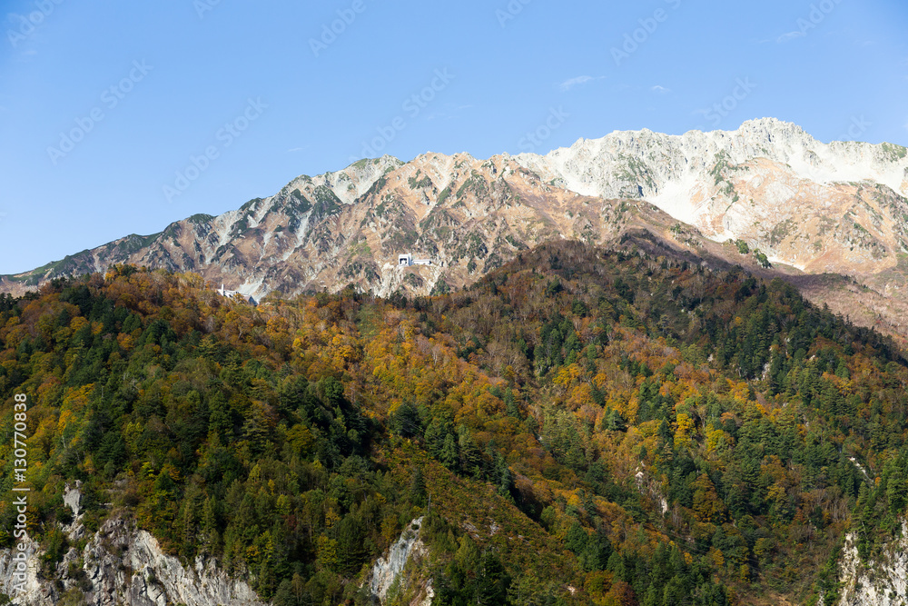 Mountain on tateyama