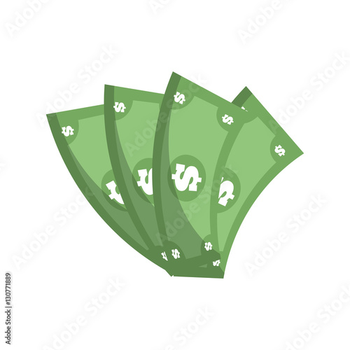 money bills dollar cash vector illustration eps 10