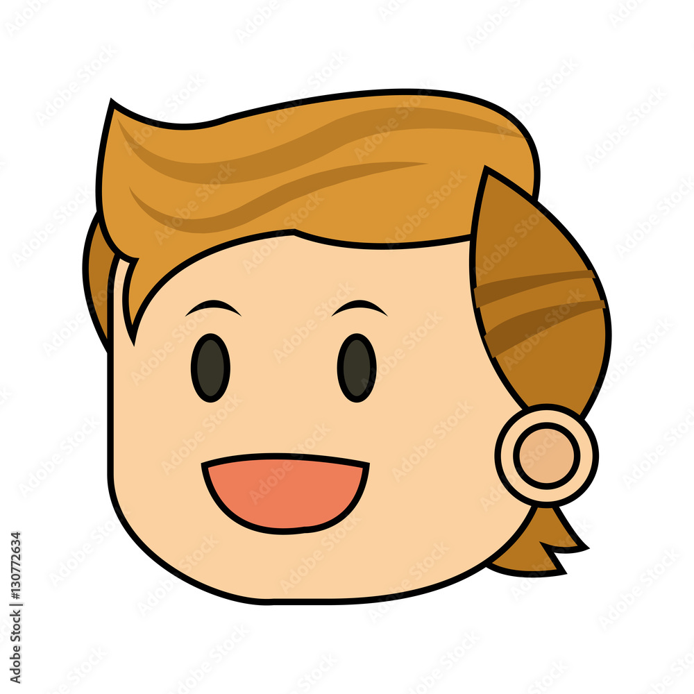 Man icon. Male avatar person people and human theme. Isolated design. Vector illustration Man icon. Male avatar person people and human theme. Isolated design. Vector illustration