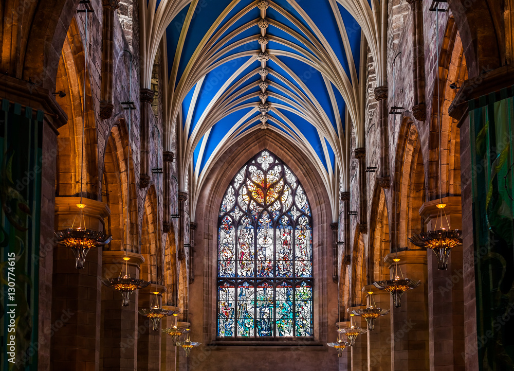 Hallway in St Giles' Cathedral, Edinburgh